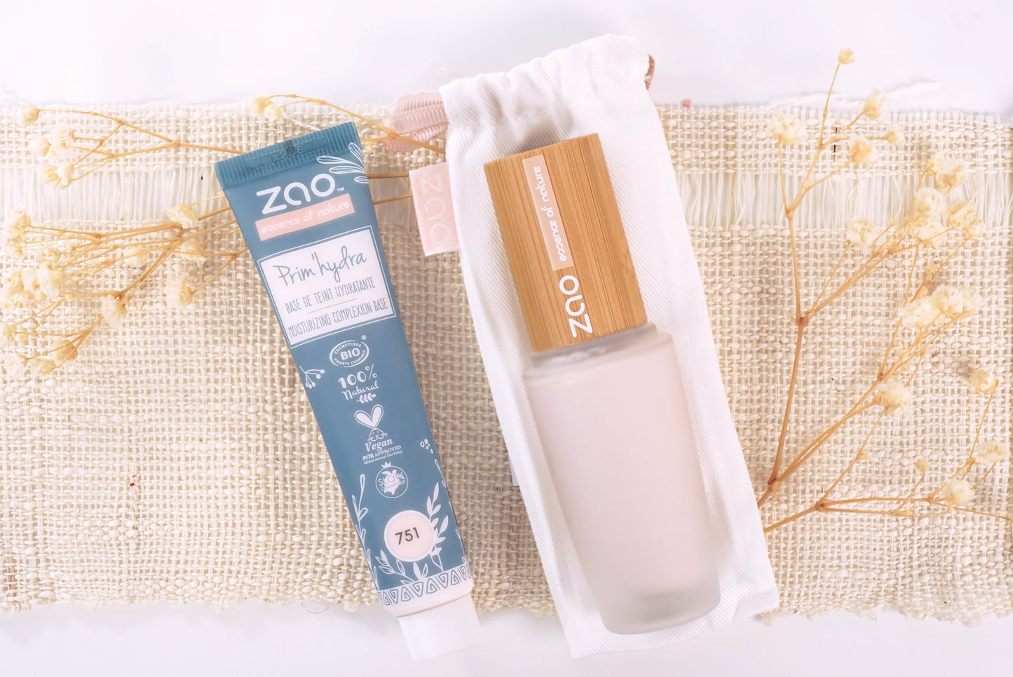 ZAO MAKE UP PRIM HYDRA Bio Vegano