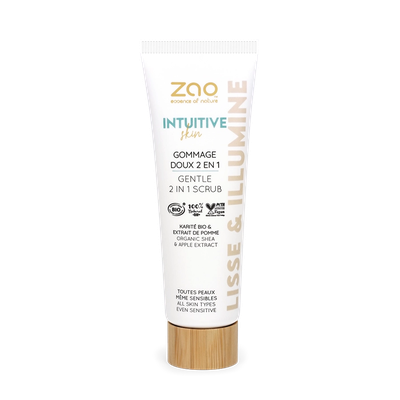 ZAO MAKE UP SCRUB DELICATO 2 IN 1 Bio Vegano