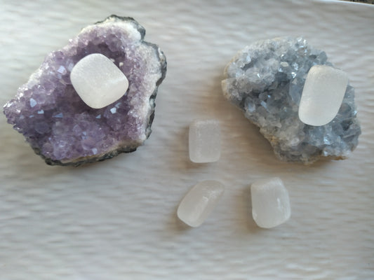 SELENITE GREZZA CONFEZIONE 3 PZ