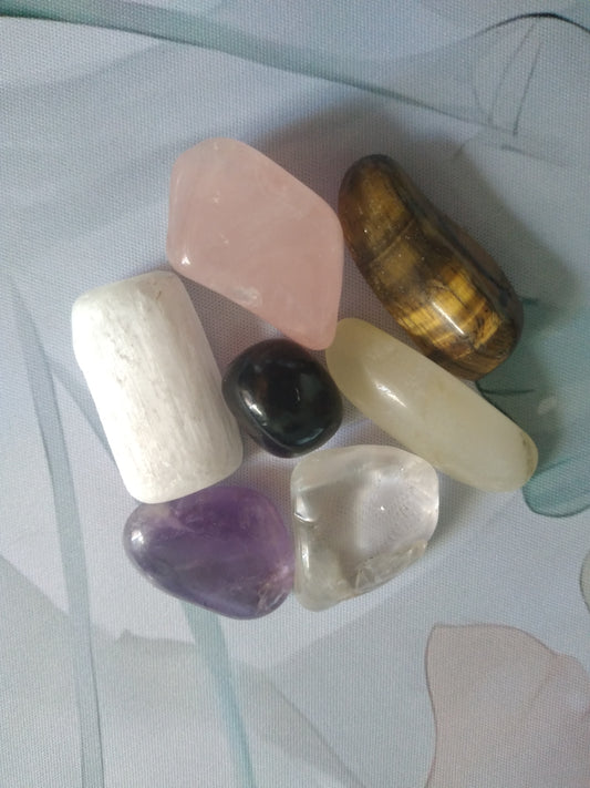 FIDUCIA IN SE' STESSI ANTIDEPRESSIONE FORZA INTERIORE COMBINAZIONE 7 PIETRE