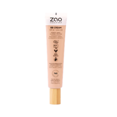 ZAO MAKE-UP BB CREAM NUOVA FORMULA Bio Vegano