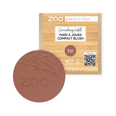 ZAO MAKE UP FARD RICARICA Bio Vegana CONFEZIONE 3 PZ