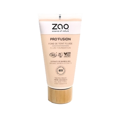 ZAO MAKE UP FONDOTINTA FLUIDO PRO FUSION Bio Vegano