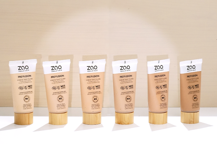 ZAO MAKE UP FONDOTINTA FLUIDO PRO FUSION Bio Vegano