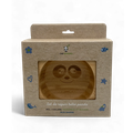 CAP BAMBOO SET PASTO BABY PANDA BLU MARINO (Ciotola + Cucchiaio)