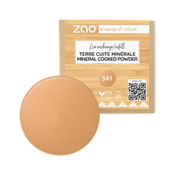 ZAO MAKE UP TERRA COTTA MINERALE RICARICA Bio Vegana CONFEZIONE 3 PZ